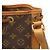 Borsa a Spalla Louis Vuitton Monogram Noe Marrone Monogramma - vista 7