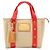 Borsa Louis Vuitton Antigua Cabas PM Rosso Beige
