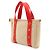 Borsa Louis Vuitton Antigua Cabas PM Rosso Beige - vista 3