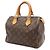 Sac à main Louis Vuitton Monogram Speedy 25 M41528 Marron Monogramme - vue 3