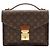 Borsa Louis Vuitton Monogram Monceau 28 Marrone Monogramma