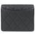 Cartera tríptico Chanel Timeless Classic Line AP0229 Negro Burdeos - vista 2