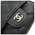Cartera tríptico Chanel Timeless Classic Line AP0229 Negro Burdeos - vista 3