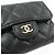 Cartera Chanel Timeless Classic Line AP0229 Negro Burdeos - vista 3