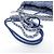 Borsa Chanel 22 Line MINI AS3980 Blu - vista 6