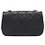 Borsa a tracolla in pelle nera Chanel AS2210 Nero - vista 2