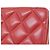 Monedero de piel de cordero rojo Chanel Roja - vista 7