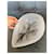 Chanel Cappello bucket in cotone nero Grigio  - vista 3