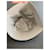 Chanel Cappello bucket in cotone nero Grigio  - vista 5