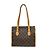 Tote Popincourt Louis Vuitton Monogram Canvas Haut Castaño