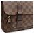 Borsa a Spalla Louis Vuitton Damier Melville Marrone - vista 7
