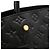 Borsa Louis Vuitton Monogram Empreinte Montaigne MM Nero - vista 7