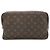 Louis Vuitton Monogram Trousse Toilette 28 Clutch Marrone - vista 2