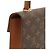 Borsa Louis Vuitton Monogram Malesherbes Marrone - vista 6