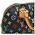 Borsa Louis Vuitton Monogram Multicolor Alma Noir Nero - vista 8