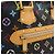 Borsa Louis Vuitton Monogram Multicolor Alma Noir Nero - vista 9