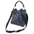 Borsa Tote Louis Vuitton Monogram Mahina Mulia Flight Mode Blu Blu navy - vista 3