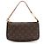Borsa a mano Pochette Accessoires Monogram Louis Vuitton Marrone