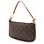 Borsa a mano Pochette Accessoires Monogram Louis Vuitton Marrone - vista 3