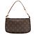 Borsa a mano Pochette Accessoires Monogram Louis Vuitton Marrone