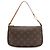 Borsa a mano Pochette Accessoires Monogram Louis Vuitton Marrone - vista 2