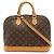 Borsa Louis Vuitton Monogram Alma M51130 Marrone - vista 2