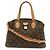 Borsa Louis Vuitton Monogram Rivoli PM Marrone - vista 2