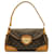 Borsa a Spalla Louis Vuitton Monogram Beverly MM Marrone - vista 2