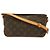 Borsa a Spalla Louis Vuitton Monogram Trotteur Pochette M51240 Marrone - vista 2