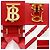 Burberry TB Flap Leather Small Rosso - vista 6