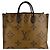 Borsa Louis Vuitton Monogram Reverse OnTheGo GM Marrone Monogramma - vista 3