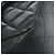 Chanel Classic Single Flap gestepptes Lammleder Mini Schwarz - Ansicht 6