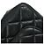 Chanel Classic Single Flap gestepptes Lammleder Mini Schwarz - Ansicht 7