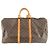 Louis Vuitton Keepall Monogram Canvas 55 Marrone