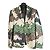 Blazer Tailored Damoflage Louis Vuitton Show SS2024 Taille 48 Marrone Nero Beige Verde