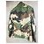 Blazer Tailored Damoflage Louis Vuitton Show SS2024 Taille 48 Marrone Nero Beige Verde - vista 4