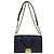 Chanel Boy Flap Chevron Caviar e Calfskin Old Medium Blu navy