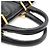 Borsa Loewe Amazona 40 Anagram Nero - vista 6