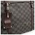 Borsa Boston Loewe Repeat Anagram Nero Marrone scuro - vista 10