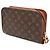 Borsa Second Louis Vuitton Monogram Orsay Marrone - vista 3
