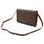 Borsa a Spalla Louis Vuitton Monogram Bordeaux 24 Marrone - vista 3