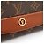 Borsa a Spalla Louis Vuitton Monogram Bordeaux 24 Marrone - vista 6