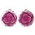 Chanel Camellia Clip-On aus Harz Pink
