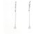 Orecchini pendenti Tiffany & Co. By the Yard