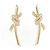 Tiffany & Co Orecchini Tiffany Knot in oro rosa