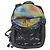 Louis Vuitton Doudoune 2054 with Integrated Backpack Lacquered Nylon Black Size 48 - view 2