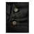 2-in-1 Transformierbare Jacke Versace Jeans Couture Schwarz Weiß - Ansicht 9