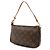 Borsa Louis Vuitton Monogram Pochette Accessoires Marrone - vista 3