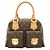 Borsa Louis Vuitton Monogram Manhattan PM Marrone
