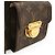 Borsa Louis Vuitton Monogram Manhattan PM Marrone - vista 10
